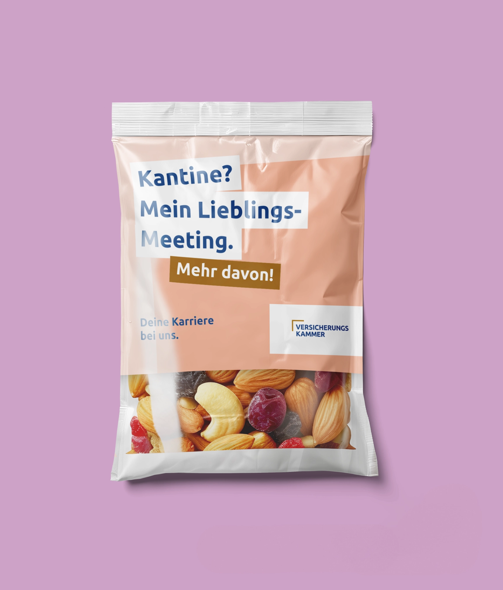 Studentenfutter im Kampangendesign