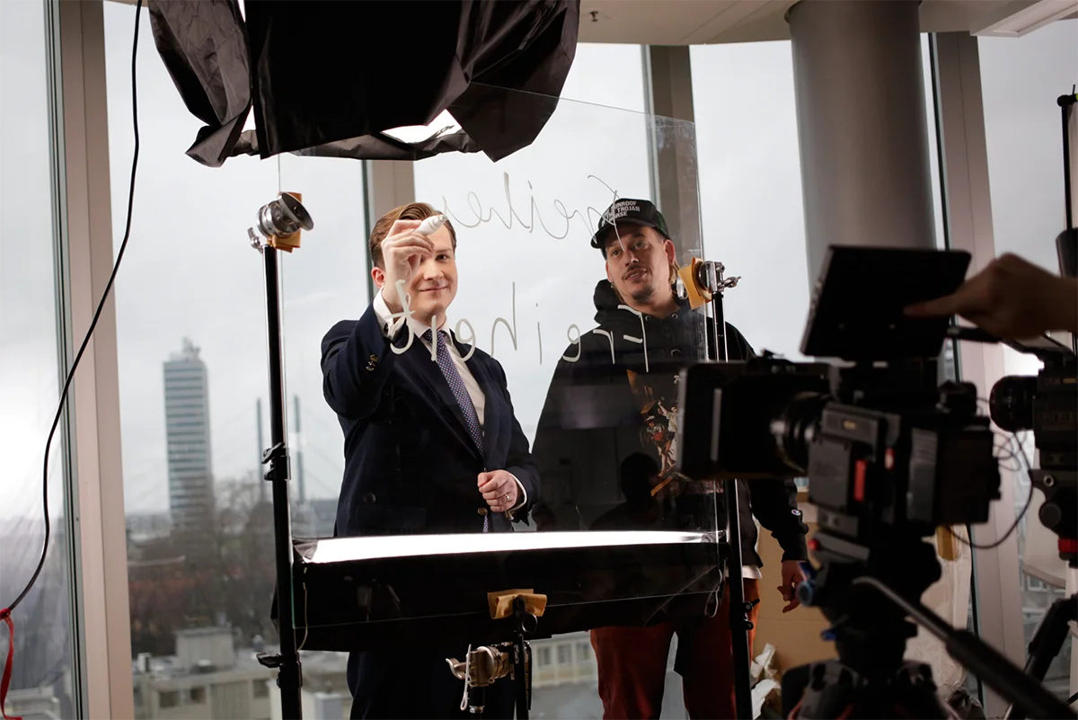 DLA Piper Dreh BTS