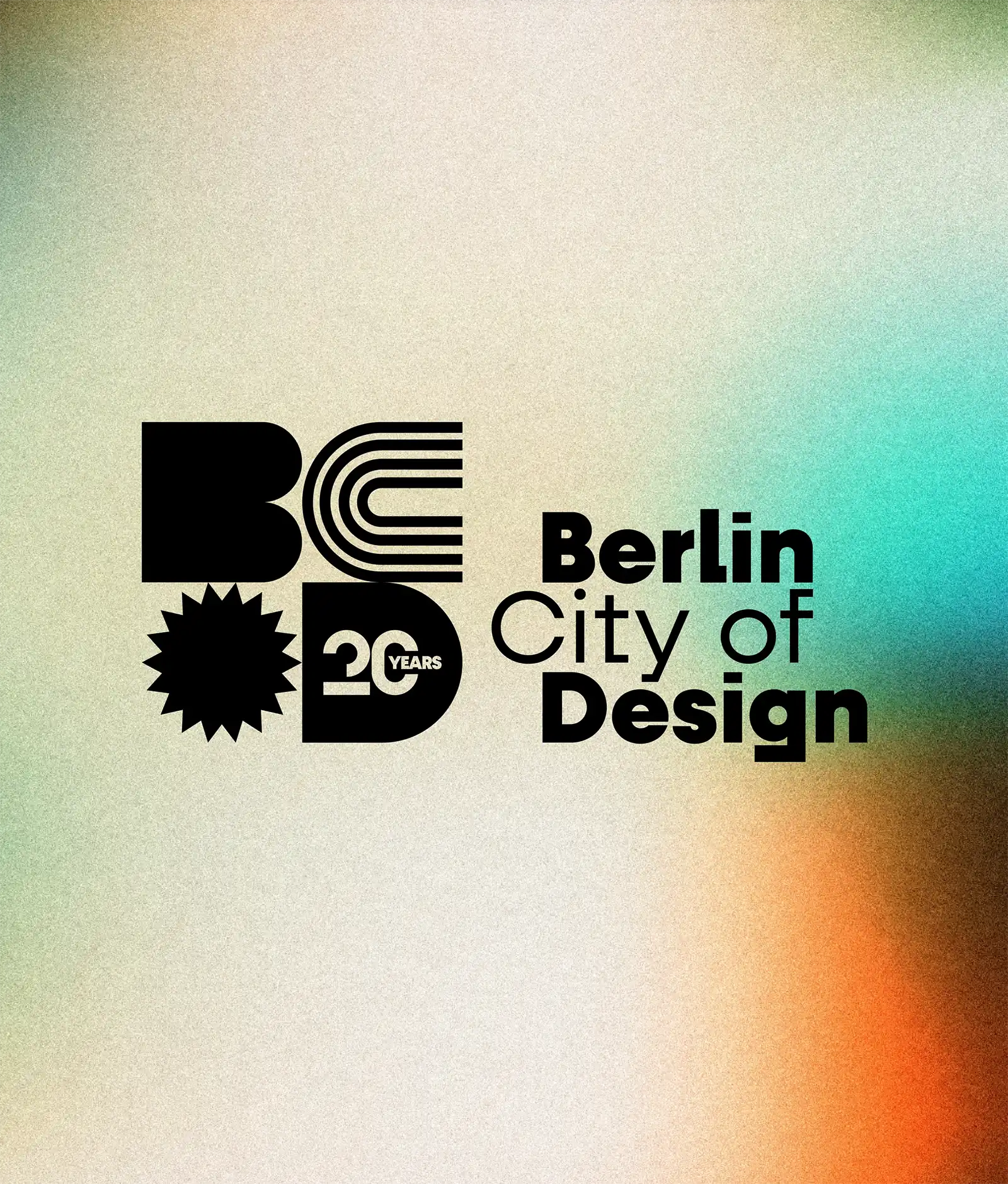 BCOD Logo auf stilistischem Hintergrund